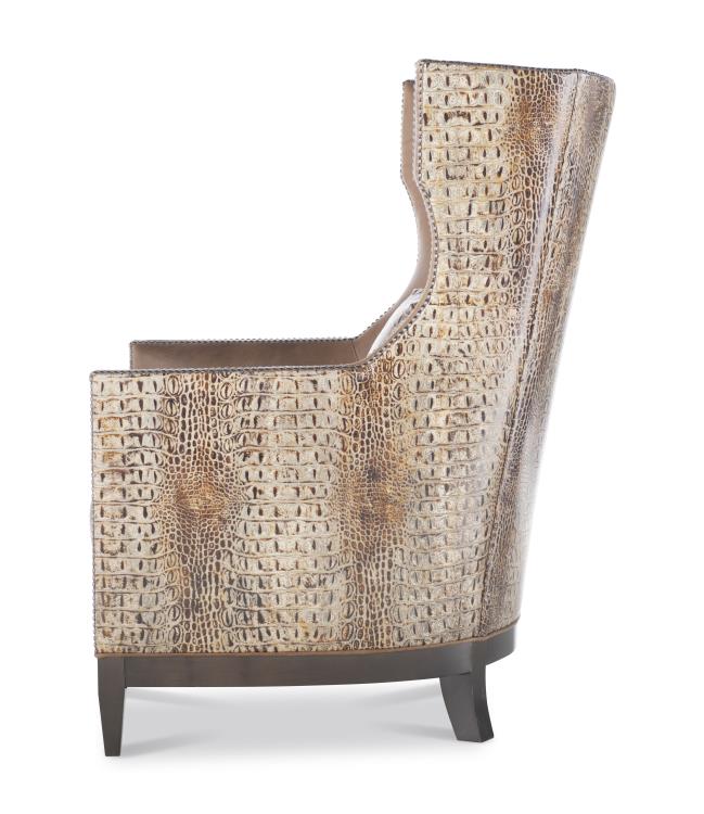 High Back Contemporary/Modern Wing Chair