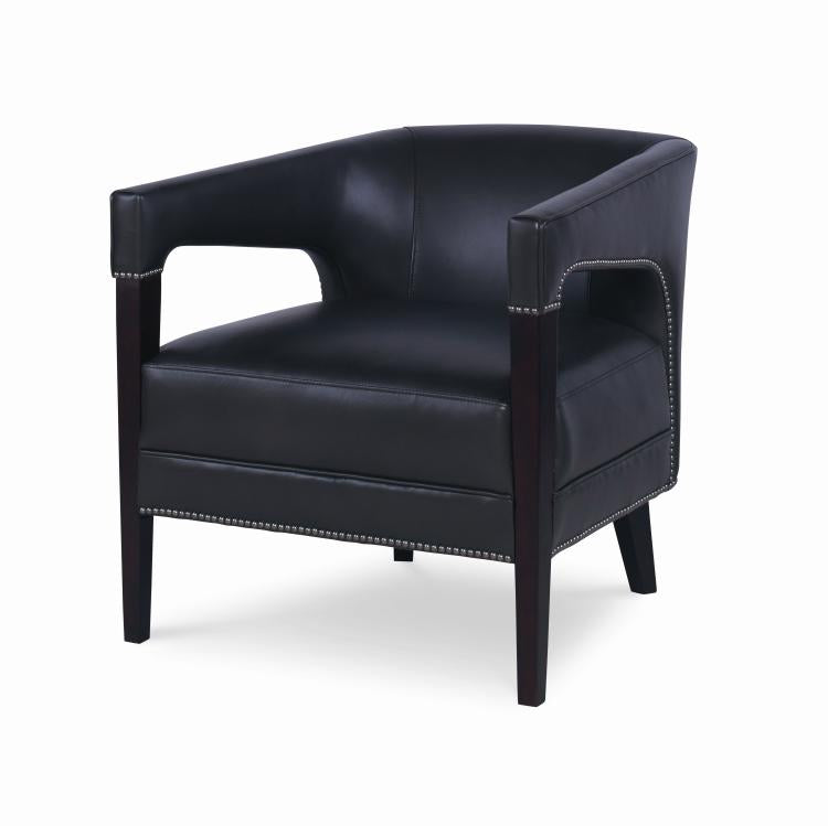 Bayonne Barrel Leather Chair