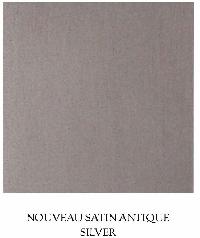 Nouveau Satin Antique Silver Metal