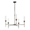 Vela 5 Arm Chandelier