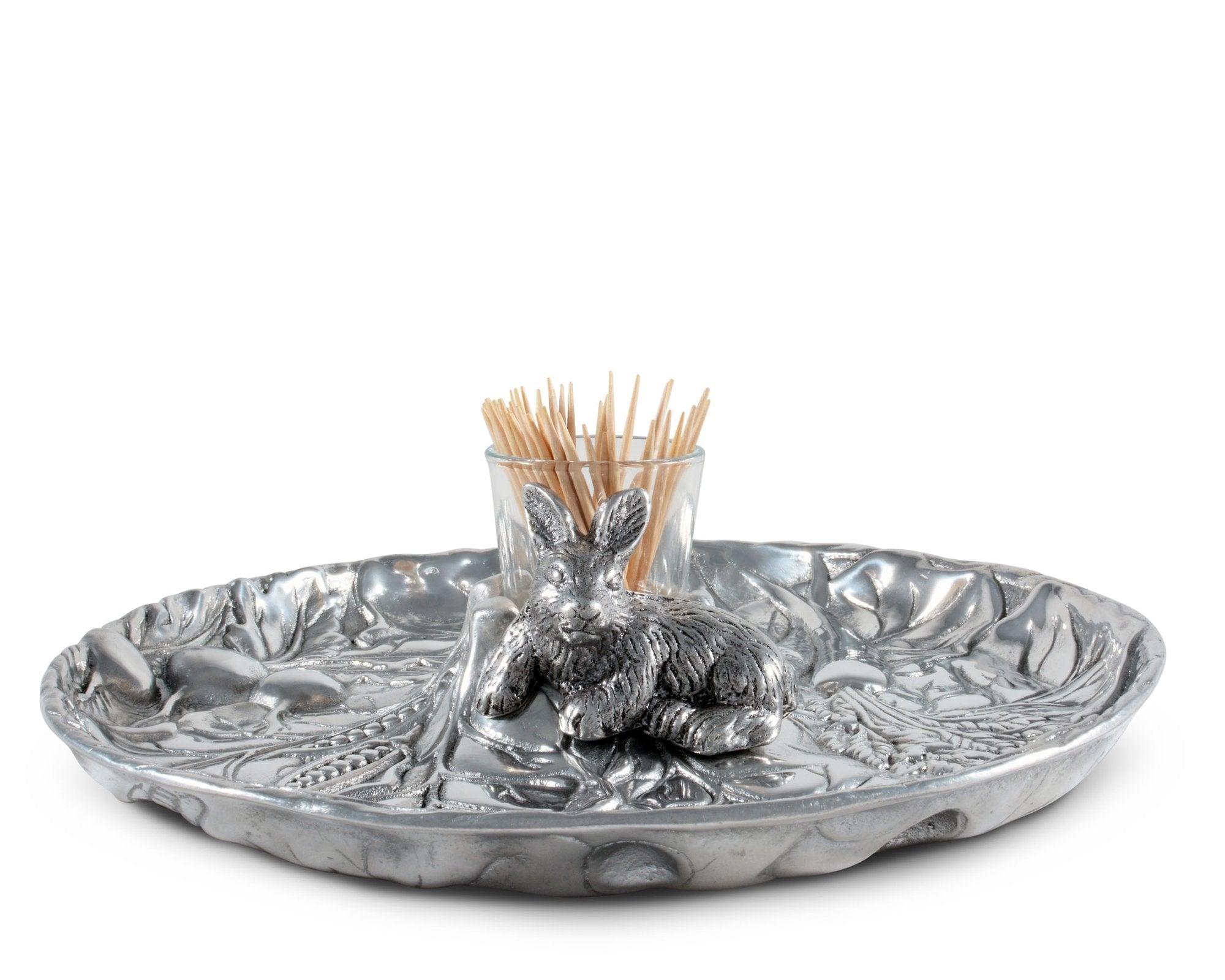 Rabbit Garden Tidbit Tray