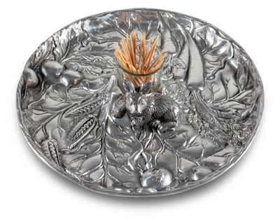 Rabbit Garden Tidbit Tray