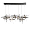 Tura 7-Light Seeded Glass Rectangular Pendant