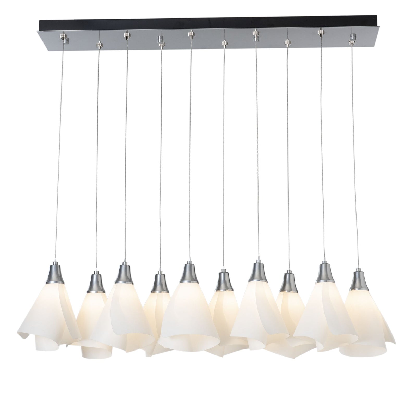 Mobius 10-Light Rectangular Pendant