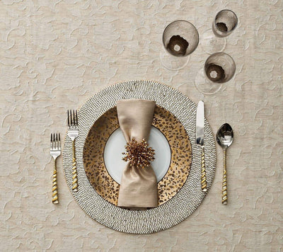 Napkin Ring in Gold, Set of 4