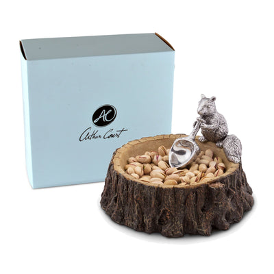 Standing Squirrel Nut Bowl