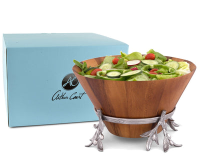 Olive Wood Salad Bowl