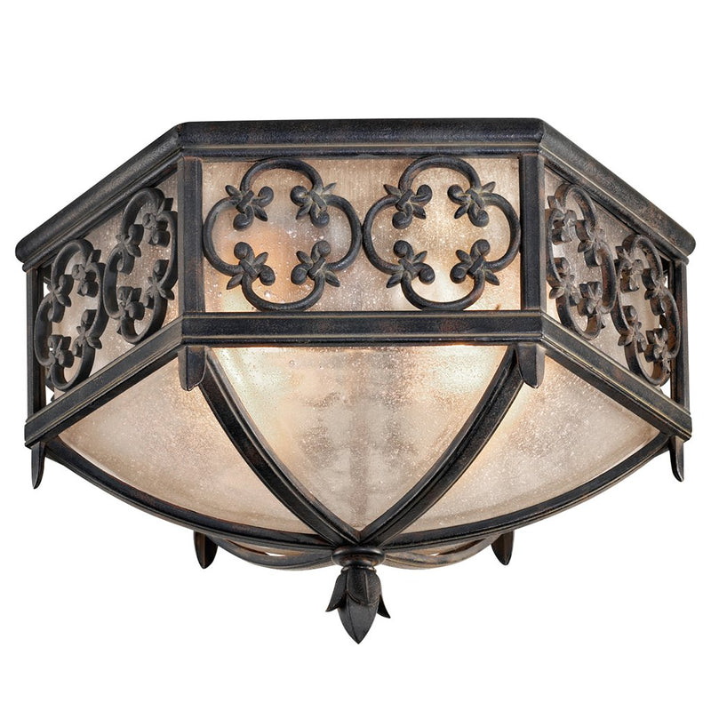 Costa del Sol Outdoor Flush Mount 324882ST