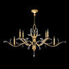 Beveled Arcs 74" Oblong Chandelier