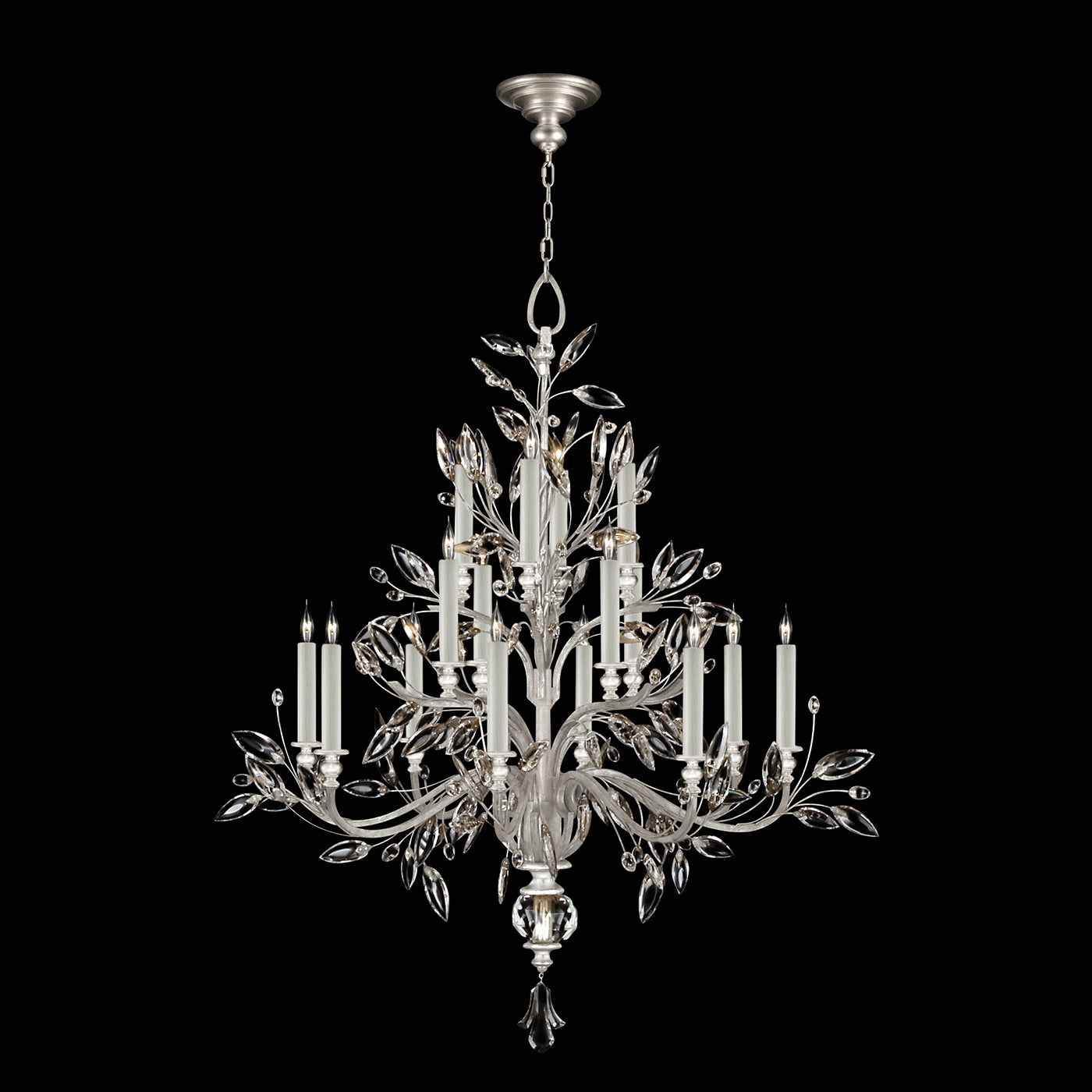 Crystal Laurel 45" Chandelier