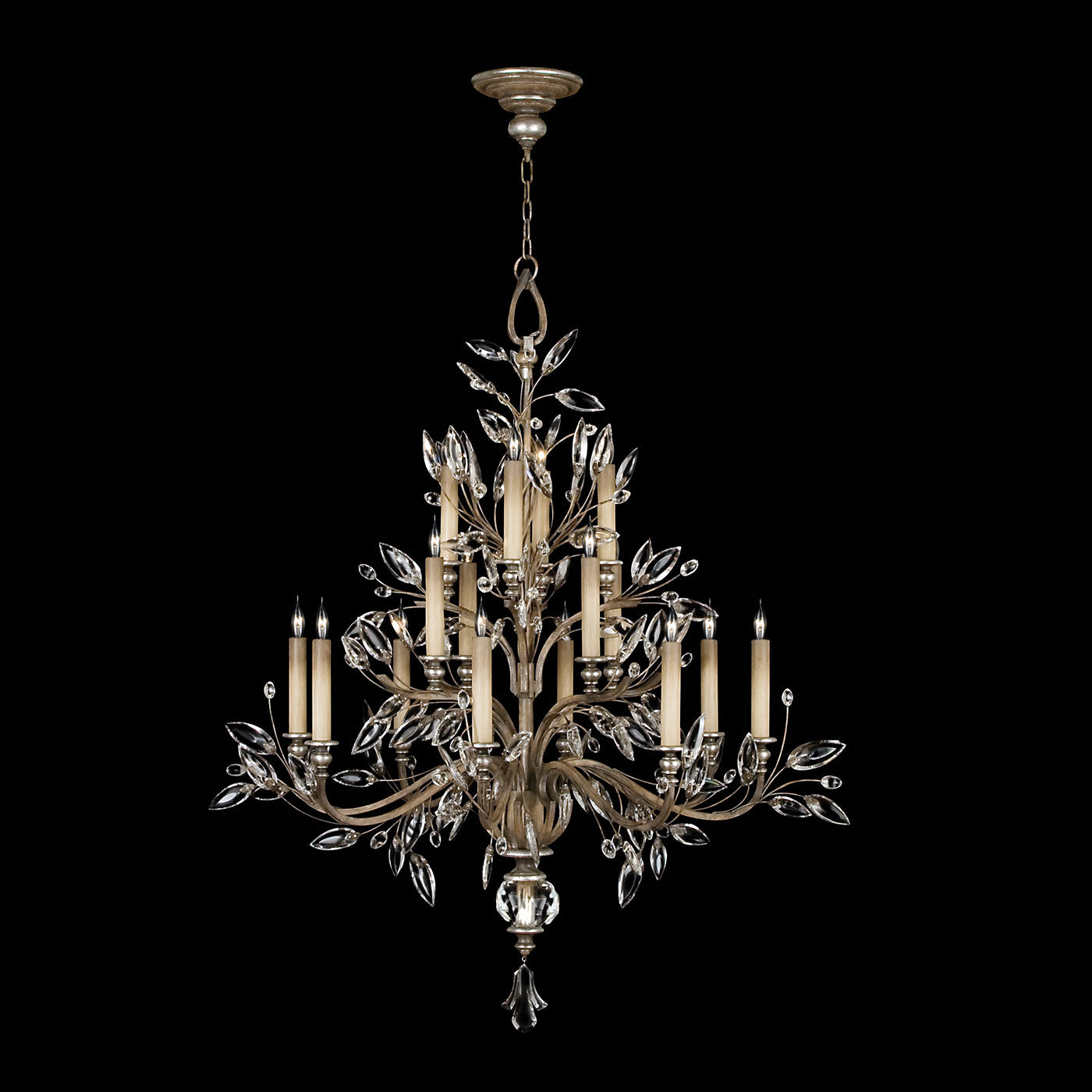 Crystal Laurel 45" Chandelier