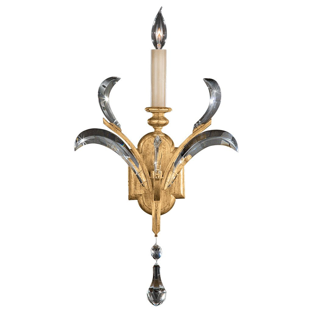 Beveled Arcs Gold Sconce 762250ST