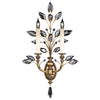 Crystal Laurel Gold Sconce 773150ST