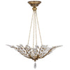 Crystal Laurel Gold Pendant 776340ST