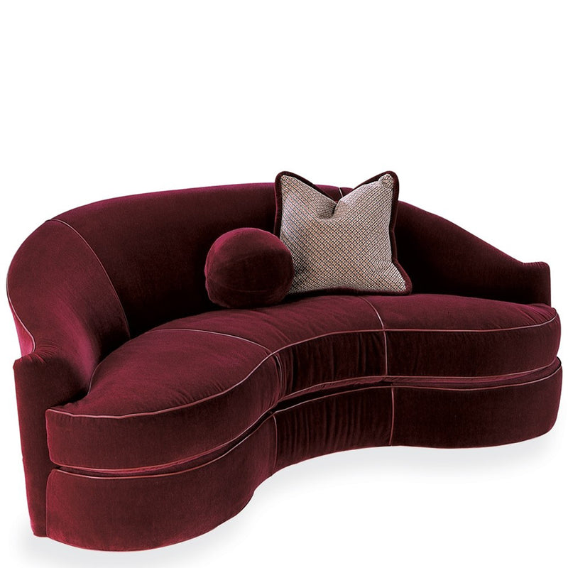 Swaim Curved Sofa