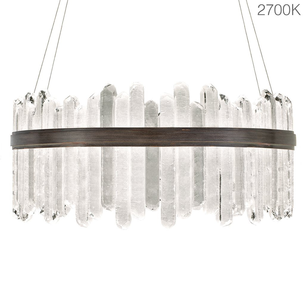 Lior 41" Reversible Round Pendant