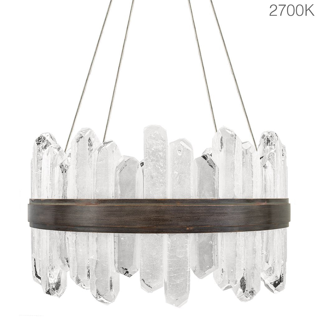 Lior 21" Reversible Round Pendant