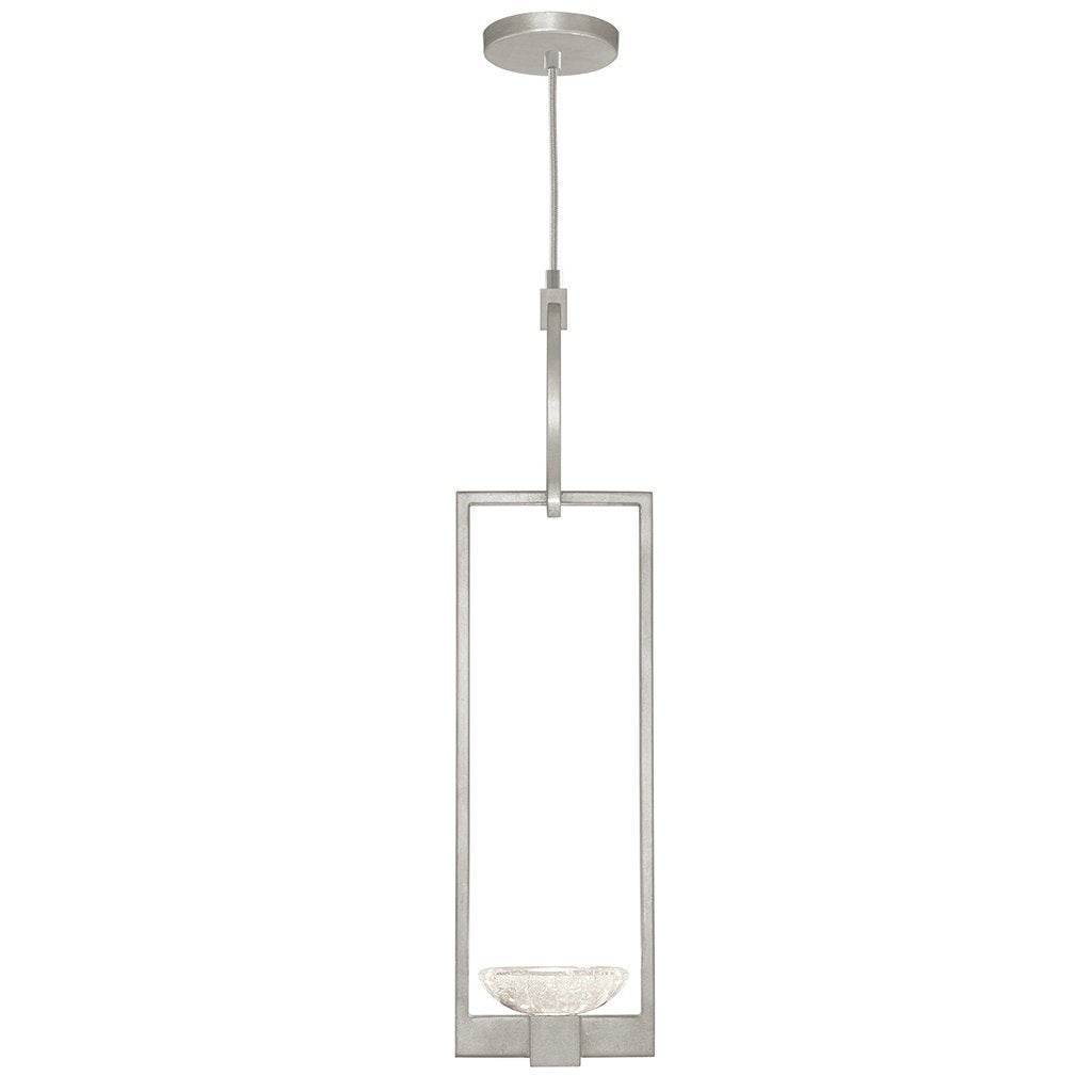 Delphi Pendant 892840 in silver leaf finish