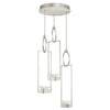 Delphi Pendant 892940 in silver leaf finish