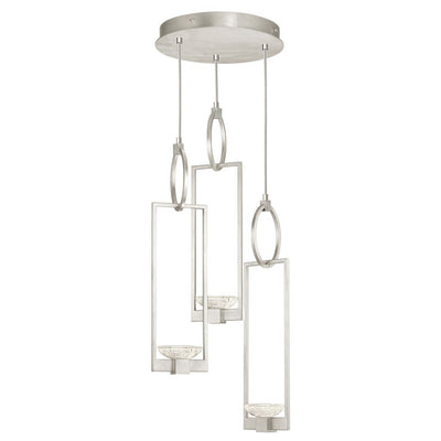 Delphi Pendant 892940 in silver leaf finish