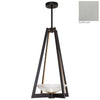 Delphi Pendant 896040 in silver leaf finish