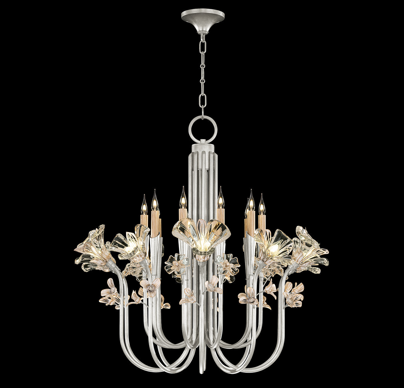 Azu 35.5"Wx35.5"H Round Chandelier