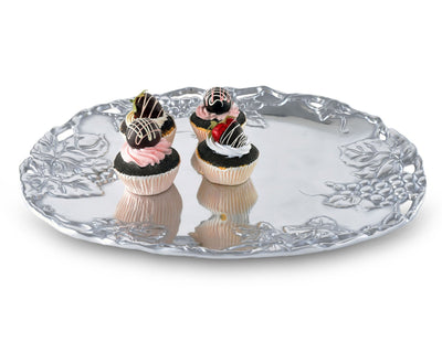 Grape Oval Platter