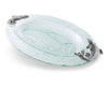 Salmon Glass Platter