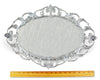 Fleur-De-Lis Oval Serving Tray