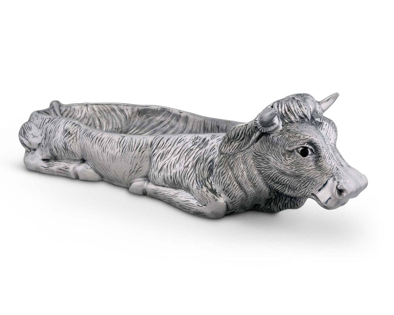 Cow Carving Serving Tray