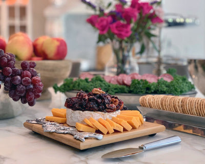 Cheese Set Acanthus Bamboo