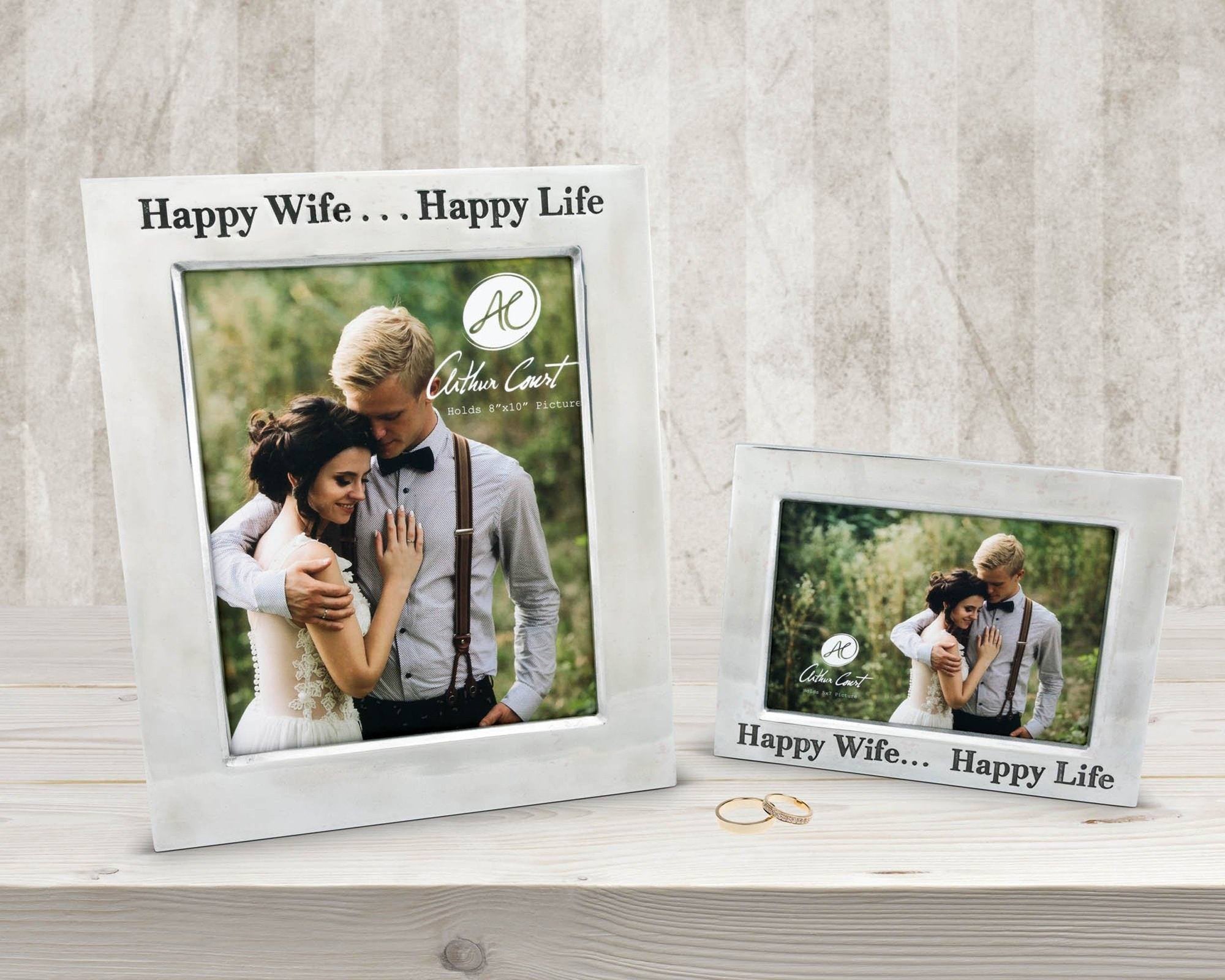 Happy Wife 5 X 7 Classic Frame