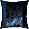Throw Pillow Bursted Blue Band