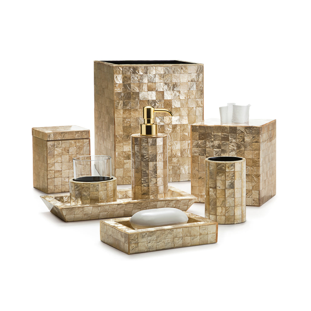 Bathroom Collection Capiz Champagne