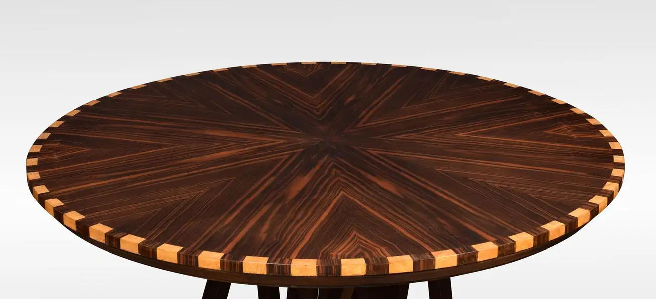 Dining Table Macassar Ebony (Coromandle)