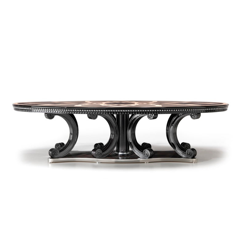 CAMPIDOGLIO INLAID OVAL TABLE