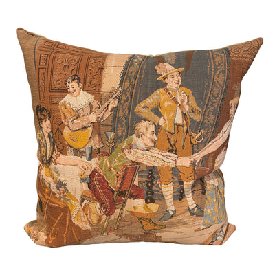 Tapestry Pillow Custom Old World