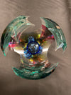 Vortex Crystal Sculpture by Michael David & Kit Karbler