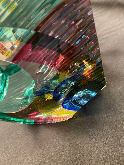 Vortex Crystal Sculpture by Michael David & Kit Karbler