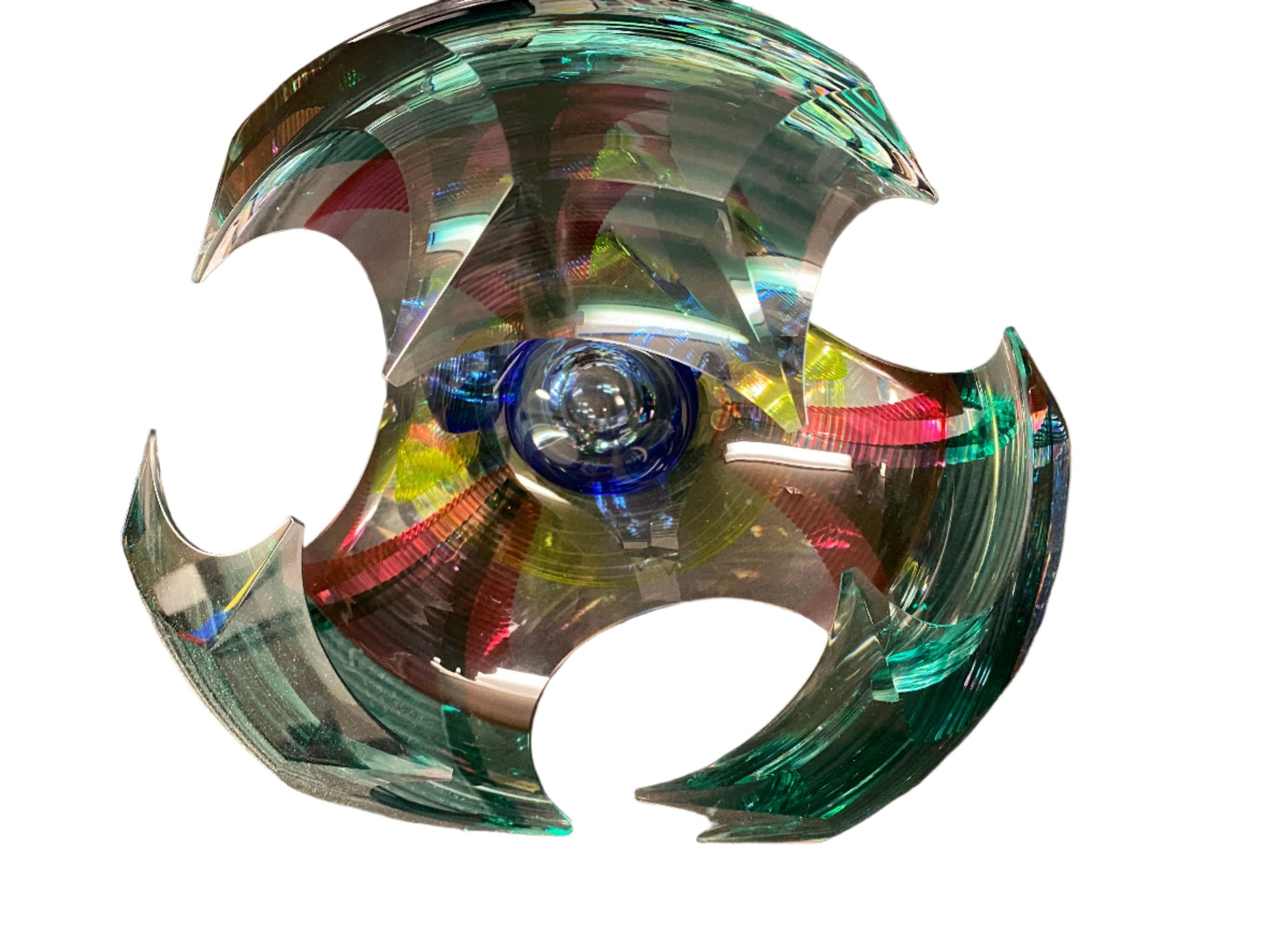 Vortex Crystal Sculpture by Michael David & Kit Karbler