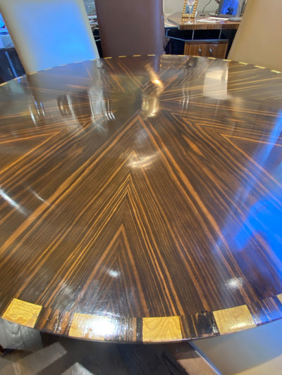 Macassar Ebony (Coromandle) Dining Table