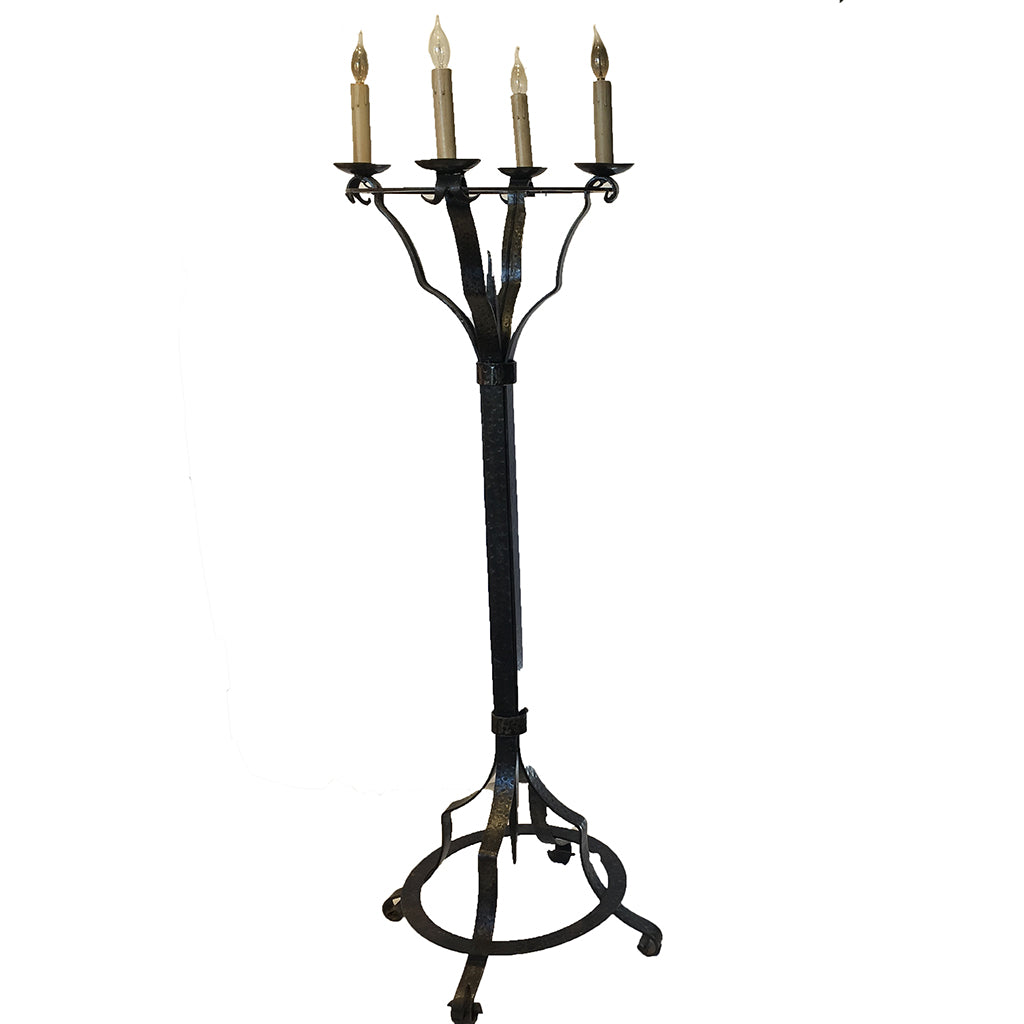 Floor Lamp Forged Steel