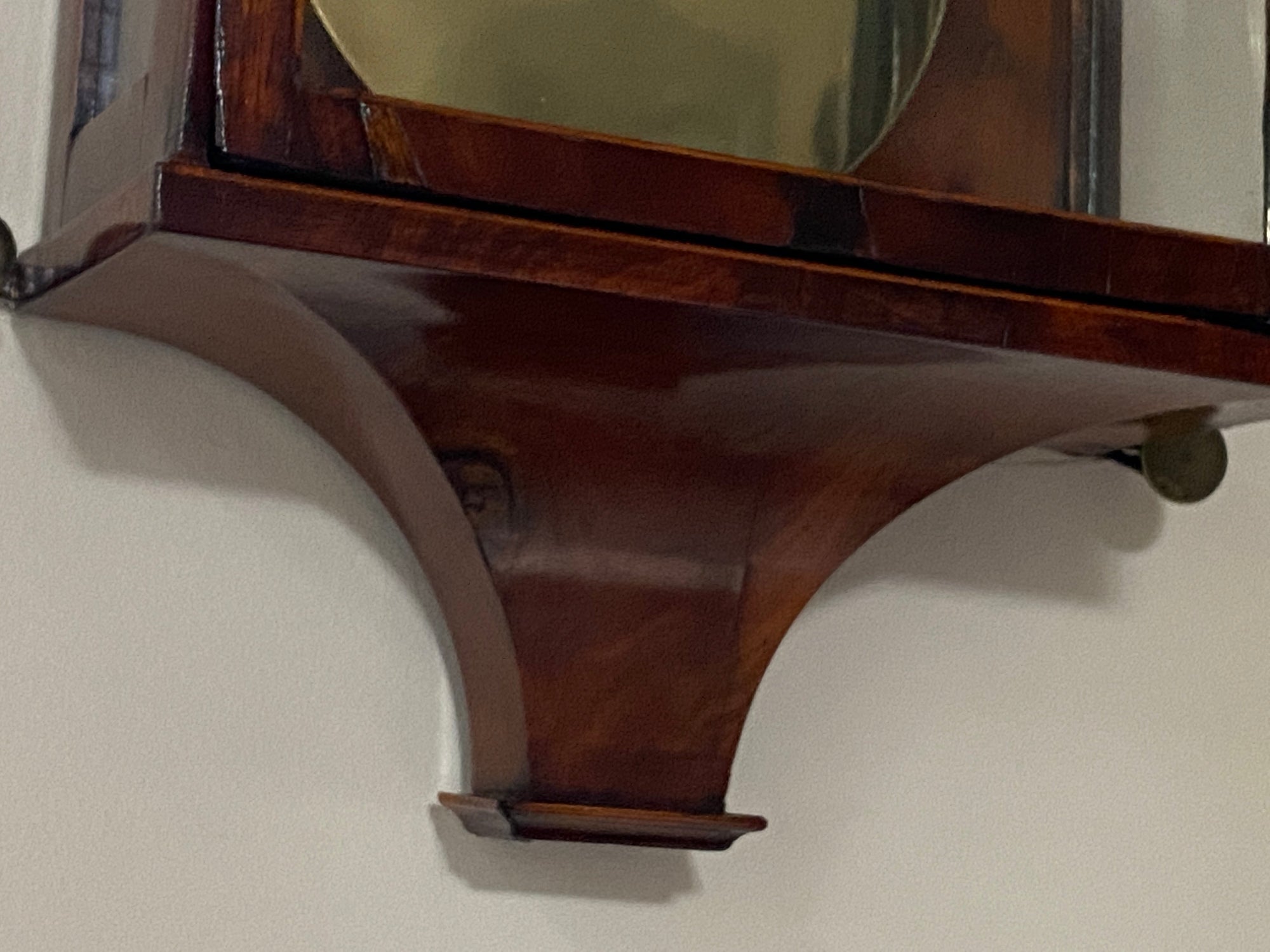 Dachluhr Vienna Regulator Wall Clock, Biedermeier