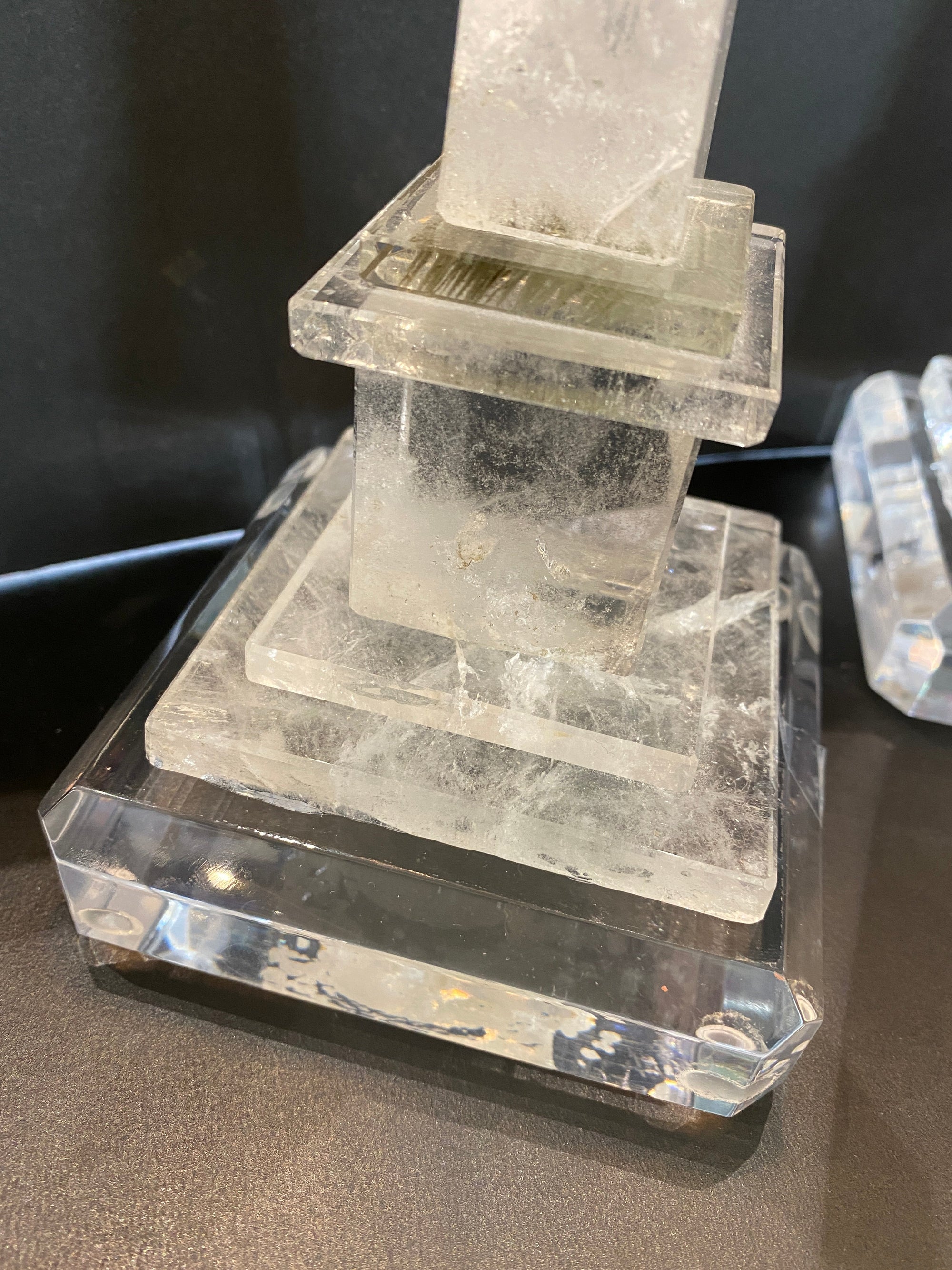 Obelisks Rock Crystal, from the Daniel Bibb Home, Garden of Good and Evil