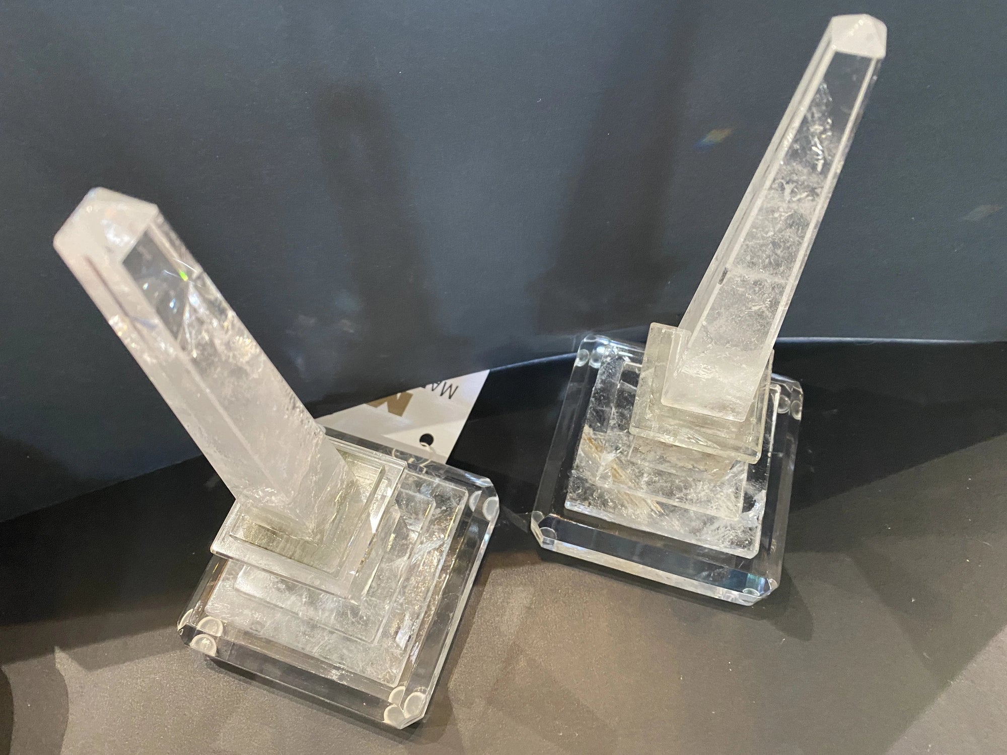 Obelisks Rock Crystal, from the Daniel Bibb Home, Garden of Good and Evil