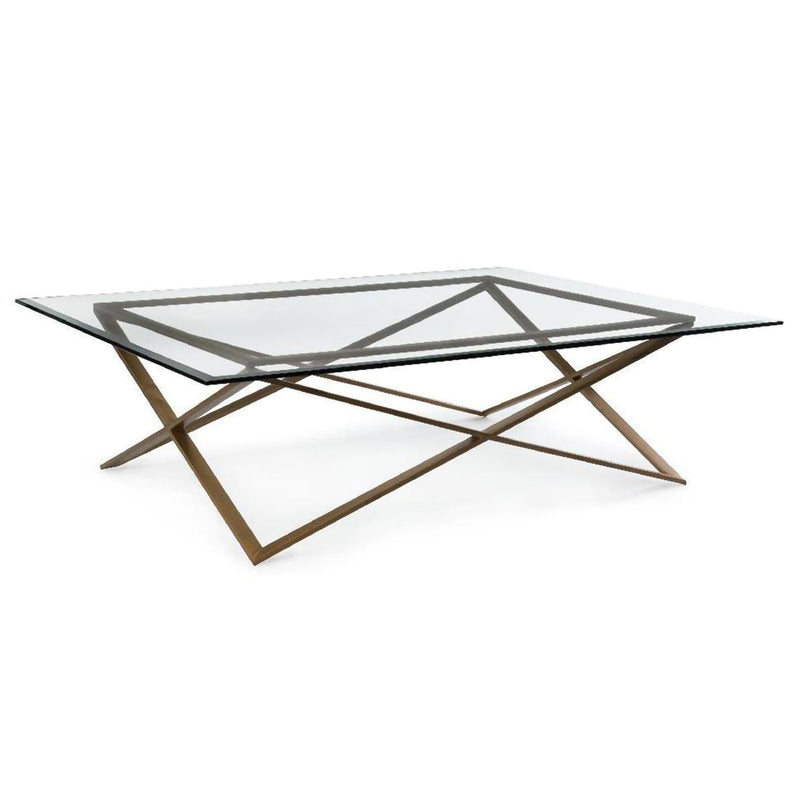 Constructivist Bronze Coffee Table