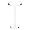 Round Crystal Martini Table
