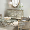 Round Crystal Martini Table