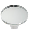 Polished Steel Martini Table