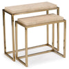 Marble Nesting Side Tables (Set of Two)